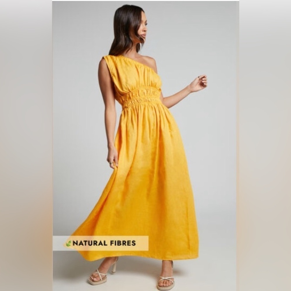 ANA Mango One Shoulder Midi Dress - New - Size 3X